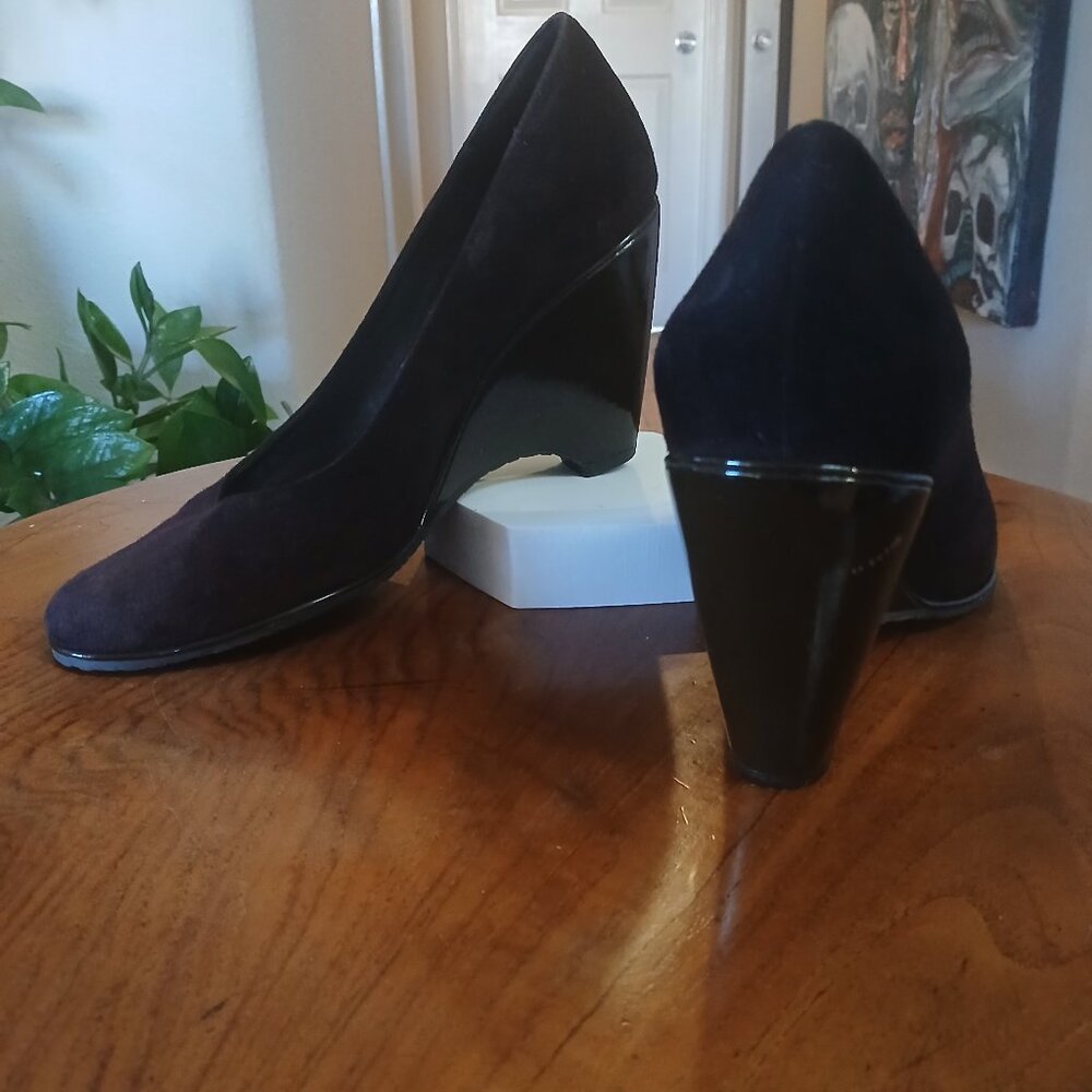 Rich Chocolate Brown Suede!